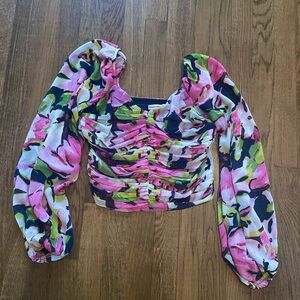 Abercrombie Crop Blouse